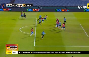 ¿Fue offside el gol anulado a Uruguay?