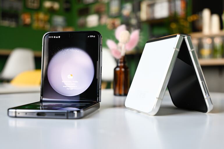 Smartphone Samsung Galaxy Z Flip5.