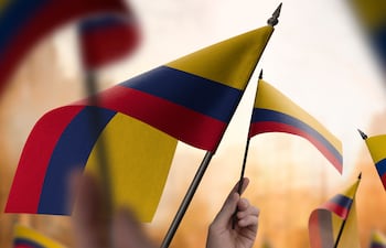 Banderas de Colombia, imagen ilustrativa.