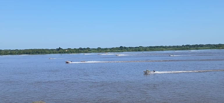 Emocionante  jornada de torneo internacional de pesca