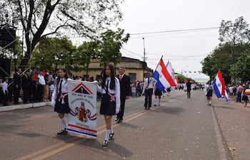 Más de 3.000 estudiantes participarán del desfile estudiantil por los 243 años de fundación del distrito de Acahay