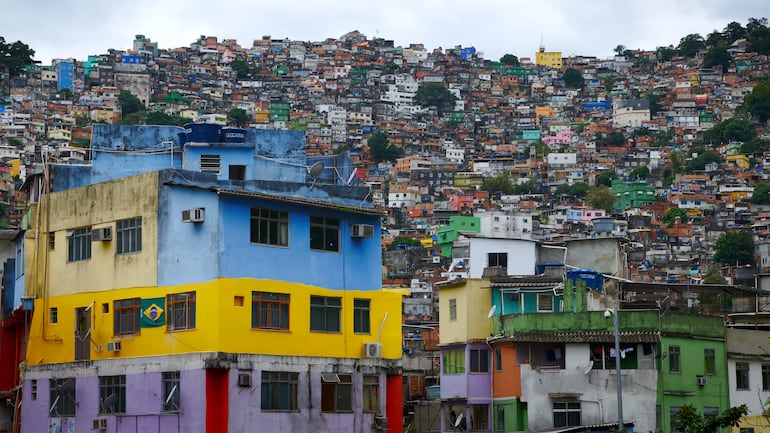 Favela Rocinha, Río de Janeiro, Brasil.