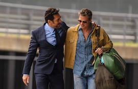 El actor estadounidense Brad Pitt y el español Javier Bardem comparten protagonismo en pantalla en "F1".
