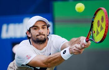 Valentín Vacherot venció a Rune y jugará contra Djokovic. EFE