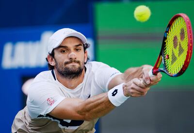 Valentín Vacherot venció a Rune y jugará contra Djokovic. EFE