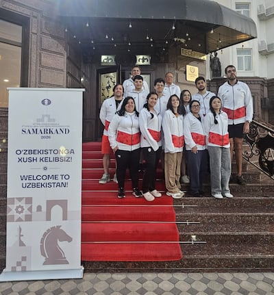 La delegación paraguaya ya están e Uzbekistán para la Olimpiada de Ajedrez.