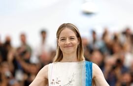 Jodie Foster en el festival de Cannes.