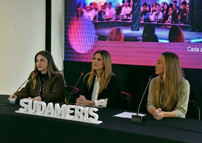 Parte del equipo organizador de ExpoNegocios 2026.