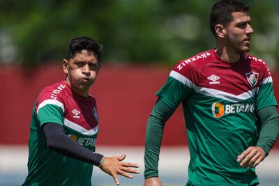 Nino (d), capitán de Fluminense