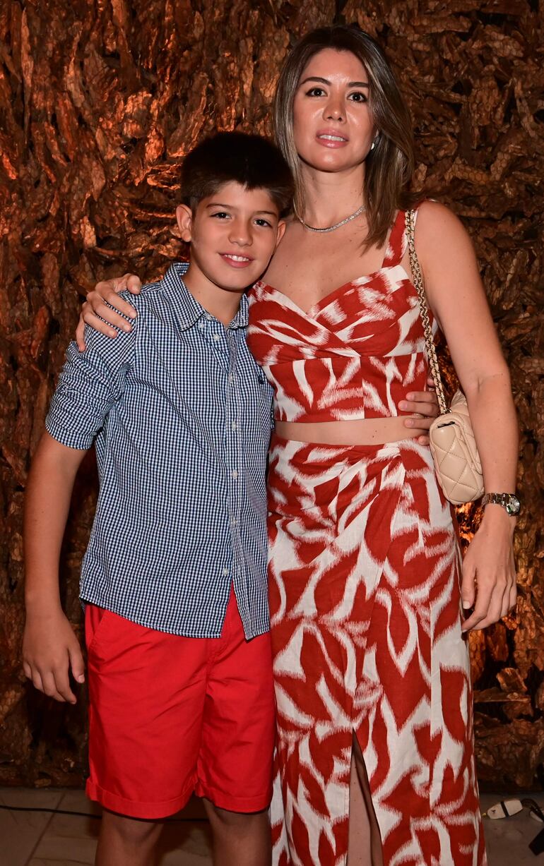 Martín Gamón y Giselle Arias.