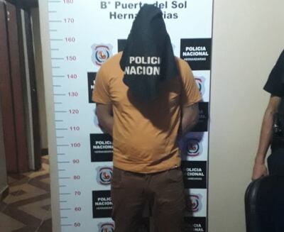 Pablo Ramón Mercado, detenido.