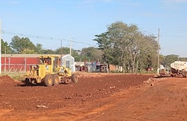 La modernización de la antigua Ruta Py02 lleva un 32% de avance y se prevé su culminación a finales del marzo del 2025.