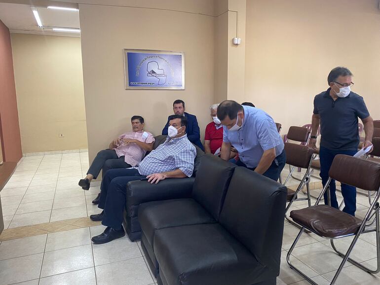 Empresarios reunidos en CETRAPAM.