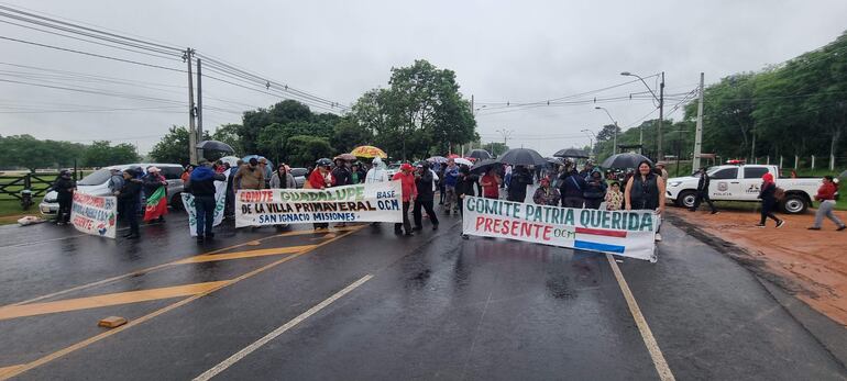 Campesinos dicen que el ministro de Agricultura, Carlos Giménez, no tiene voluntad política para apoyar a la agricultura familiar campesina.