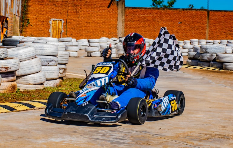 Fredy Fleck, Campeón de la categoria Máster.