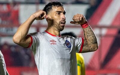 Gabriel Ávalos suma 11 goles en 19 partidos en la Liga argentina 2023.