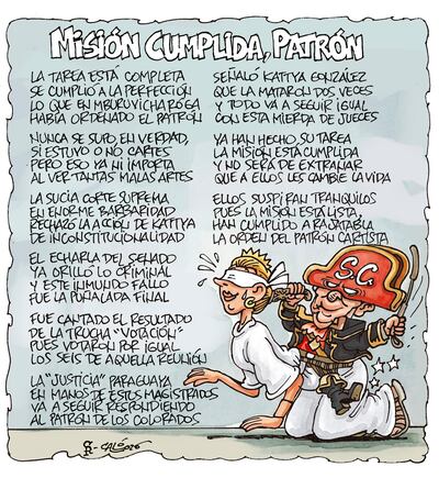 MISIÓN CUMPLIDA PATRÓN