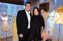 Andrés Ramírez y Mariel Acosta.