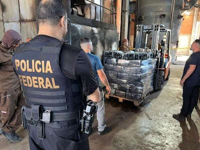 La droga fue incinerada bajo fuerte custodia policial en la Triple Frontera.