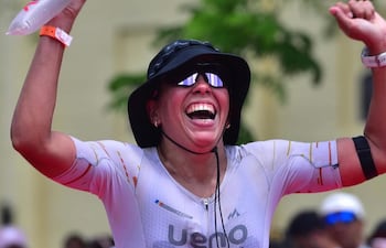 La paraguaya Susana Guillén Rodríguez, nacida el 28 de febrero del 1988, se consagró campeona de la competencia más fuerte del triatlón, el Ironman de Panamá.