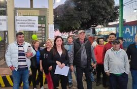 Exigen que "paren las coimas" por parte de Senave en el Mercado de Abasto de Asunción.