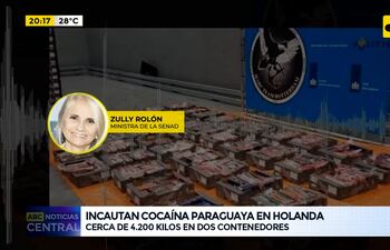 Holanda: Incautan 4.200 kilos de cocaína en contenedores paraguayos