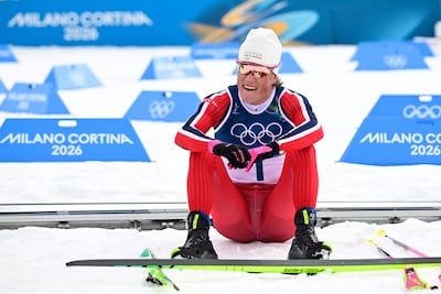 El fondista noruego Johannes Hosflot Klaebo (29), que en estos Juegos de Milano-Cortina d’Ampezzo (Italia) ya se había convertido en el deportista más laureado de toda la historia del olimpismo invernal.