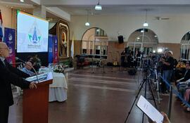 Lanzamiento del plan por la festividad de la Virgen de Caacupé