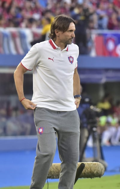 Diego Hernán Martínez (46 años), director técnico de Cerro Porteño.