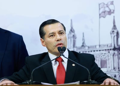 Félix Sosa, presidente de la Administración Nacional de Electricidad.