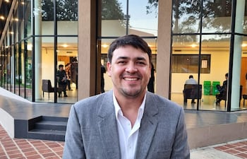 José Luis Benítez Herebia, intendente municipal de la ciudad de San Juan Bautista, Misiones.