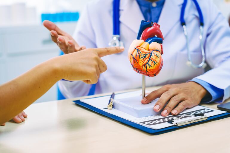 Concepto de salud cardiovascular.