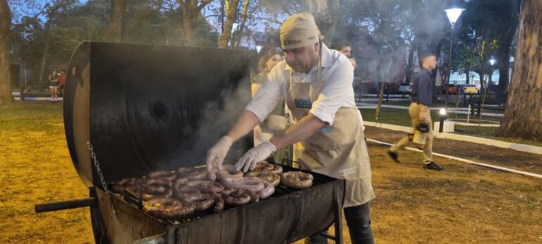 Gregorio Ortellado, ganador del premio al Mejor Chorizo Sanjuanino 2025.