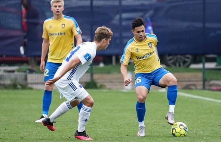 Blas Riveros regresó a la competencia después de diez meses de baja por una lesión en la rodilla.