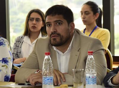 El diputado Mauricio Espínola (ANR, FR) es presidente de la Comisión de Entes Binacionales de la Cámara Baja.