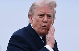 Donald Trump, presidente estadounidense. Afirmó que la diplomacia estadounidense está en la “fase final” de la negociación de un acuerdo con Irán.