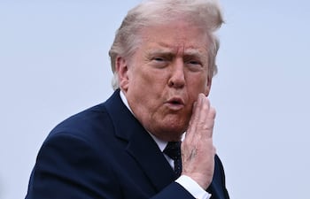 Donald Trump, presidente estadounidense. Afirmó que la diplomacia estadounidense está en la “fase final” de la negociación de un acuerdo con Irán.