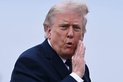 El presidente de Estados Unidos, Donald Trump