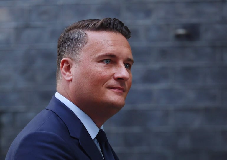 Wes Streeting, secretario de Defensa del Reino Unido.