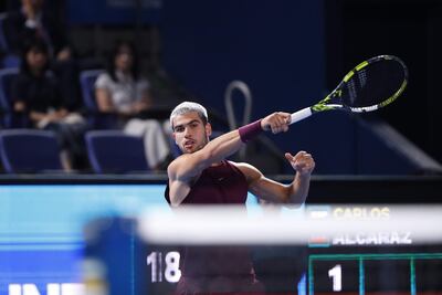 Carlos Alcaraz avanzó a los cuartos de final del torneo de Tokio.