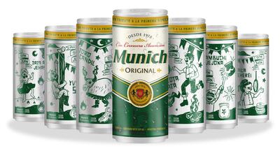 Munich Original invita a descubrir seis latas coleccionables inspiradas en el San Juan Ara.