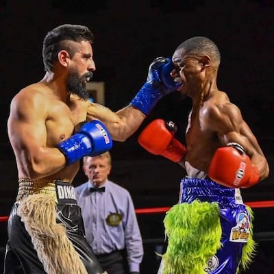 Jorge “Dinamita” Sosa (i) combatirá en Uruguay.