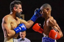 Jorge “Dinamita” Sosa (i) combatirá en Uruguay.