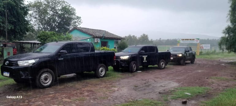 La incautación del arma se realizó en una vivienda del barrio San José de Sapucai.