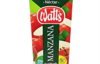 Informan del “retiro preventivo” de jugos Watt’s de manzana por efectos en la salud