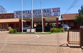 Hospital Regional de Pedro Juan Caballero.