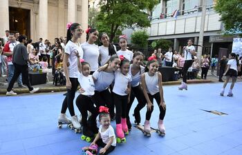 Se realizó la presentación y cuenta regresiva del World Skate Games Asu26 sobre Palma.