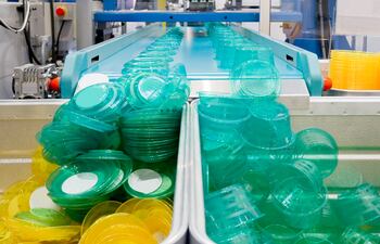 Producción de plástico, imagen ilustrativa.
