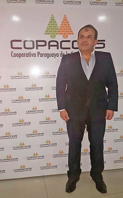 El presidente de Copacons, Ing. Gustavo Samaniego.