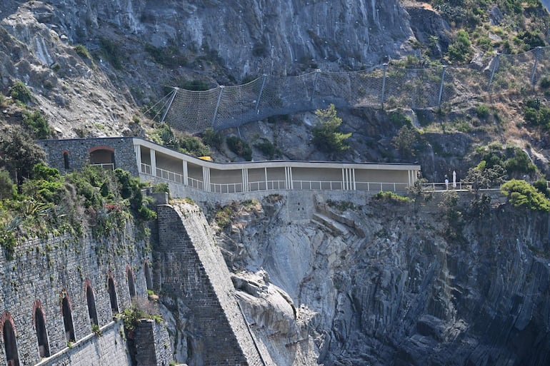 'Via dell'amore' en Cinque Terre, Liguria (Italia).